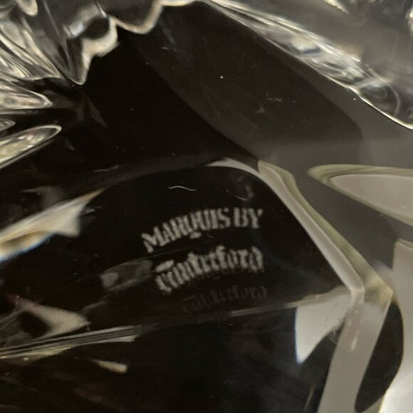 Marquis by Waterford Crystal Sweet Memories Bowl Scalloped Hearts Trinket Candy - Picture 5 of 5